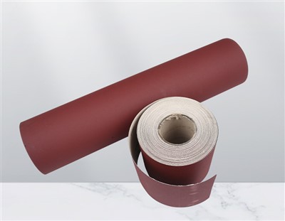 Ewt rød aluminiumoksid sandpapir rullebelte