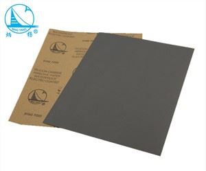 Våttørt sandpapir for biler